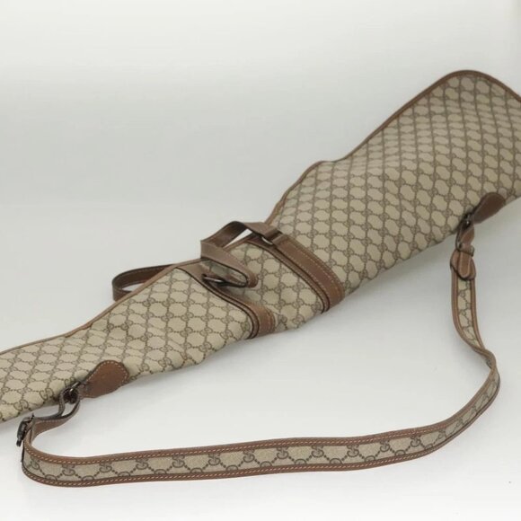 GUCCI GG Supreme GunSlip PVC Beige Auth MX319 - Picture 12 of 14